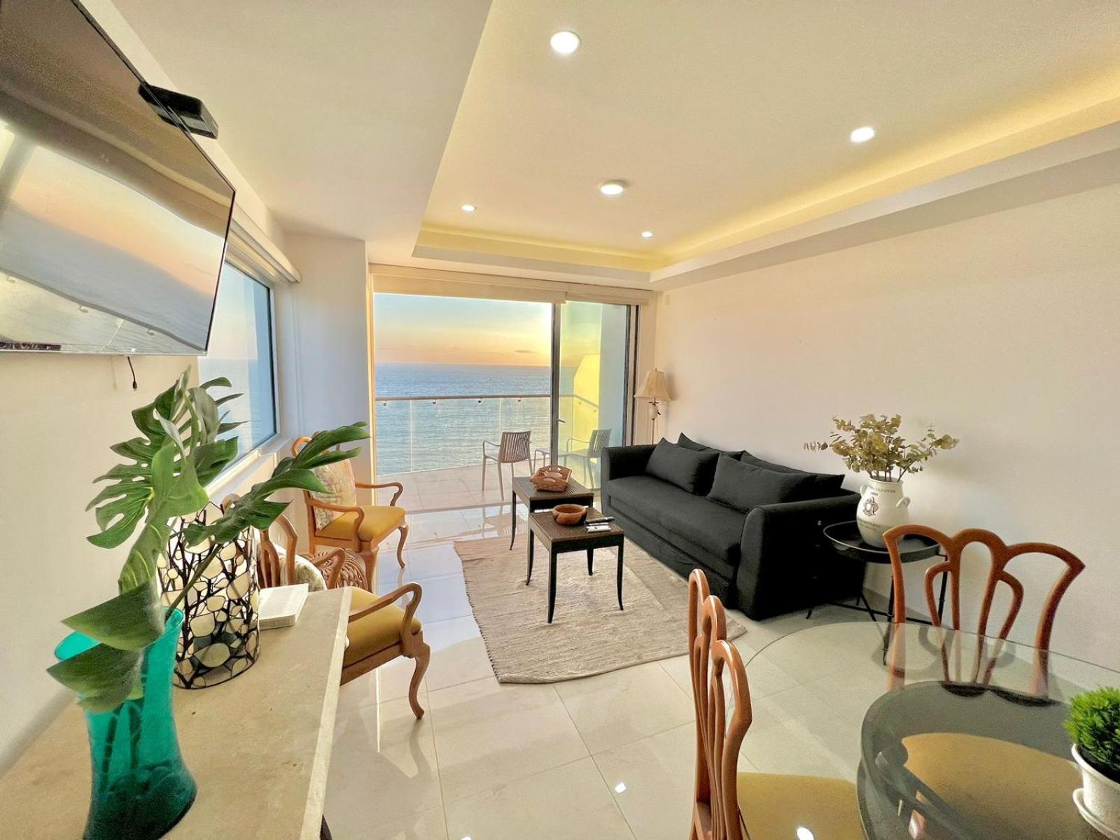 Sunset View Malecon 1404 Vista Panoramica Al Mar Apartment Mazatlan Exterior photo