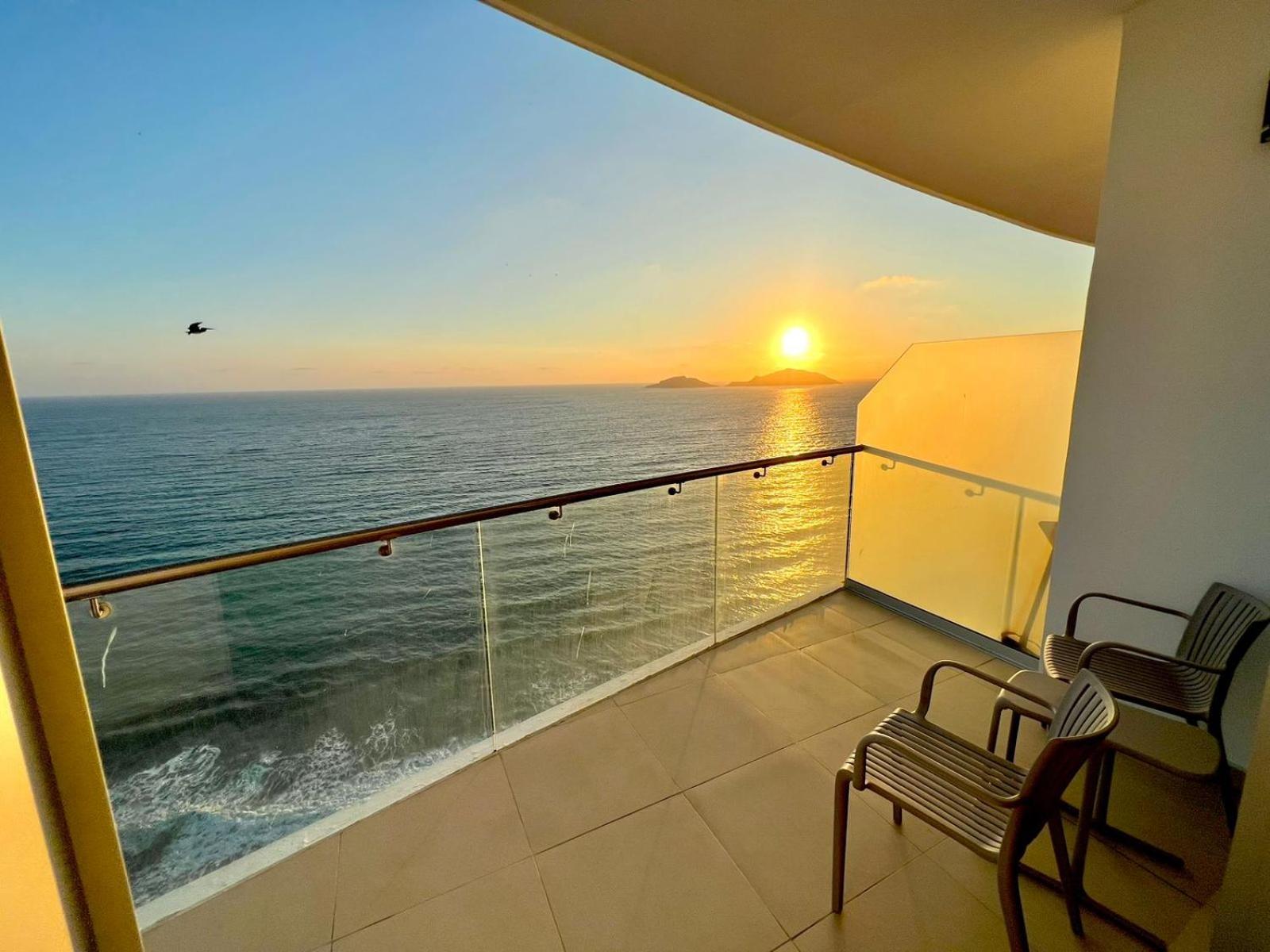 Sunset View Malecon 1404 Vista Panoramica Al Mar Apartment Mazatlan Exterior photo